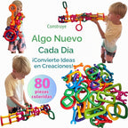 LAVIBI Click & Create Builder Set (80 piezas)