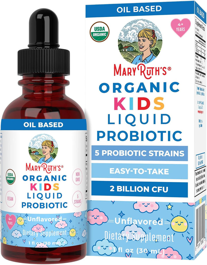 MaryRuth Organics Gotas líquidas probióticas para niños | Probiótic...