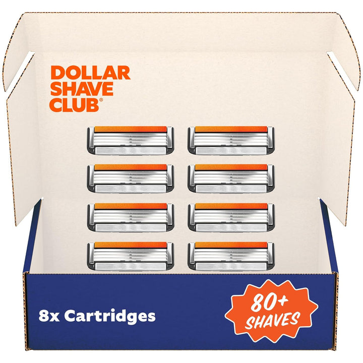 Dollar Shave Club | 4 repuestos de maquinilla de afeitar (8 unidade...