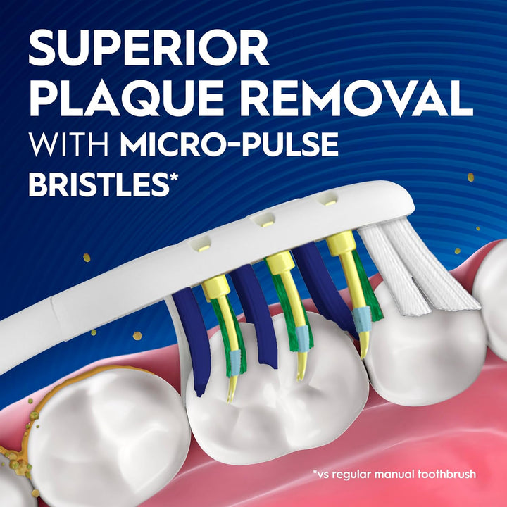 Cepillo de dientes Oral-B, removedor de placa vibratorio Pulsar, ce...