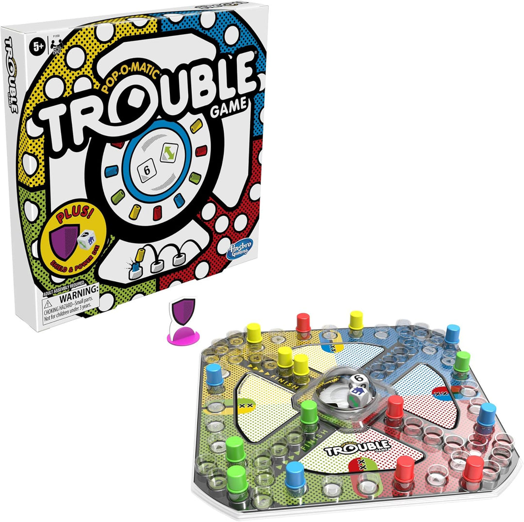 Trouble - Juego de mesa incluye escudo y dado de regalo