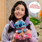 Disney Stitch 10-inch Holiday Feature Plush Stitch Stuffed Animal