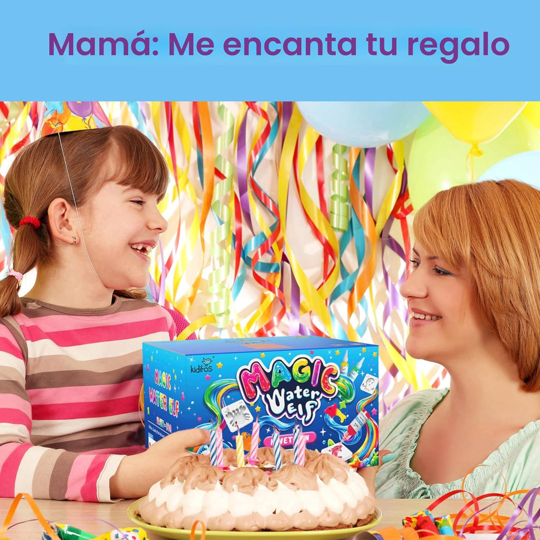 Kit de juguete mágico de elfo acuático Kiditos Squishies