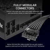 CORSAIR RM850x ATX 3.1 PCIe 5.1 Ready Fuente de alimentación totalm...