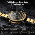 KOSPET Reloj inteligente Tank T4 Special Edition, GPS de doble banda, mapas