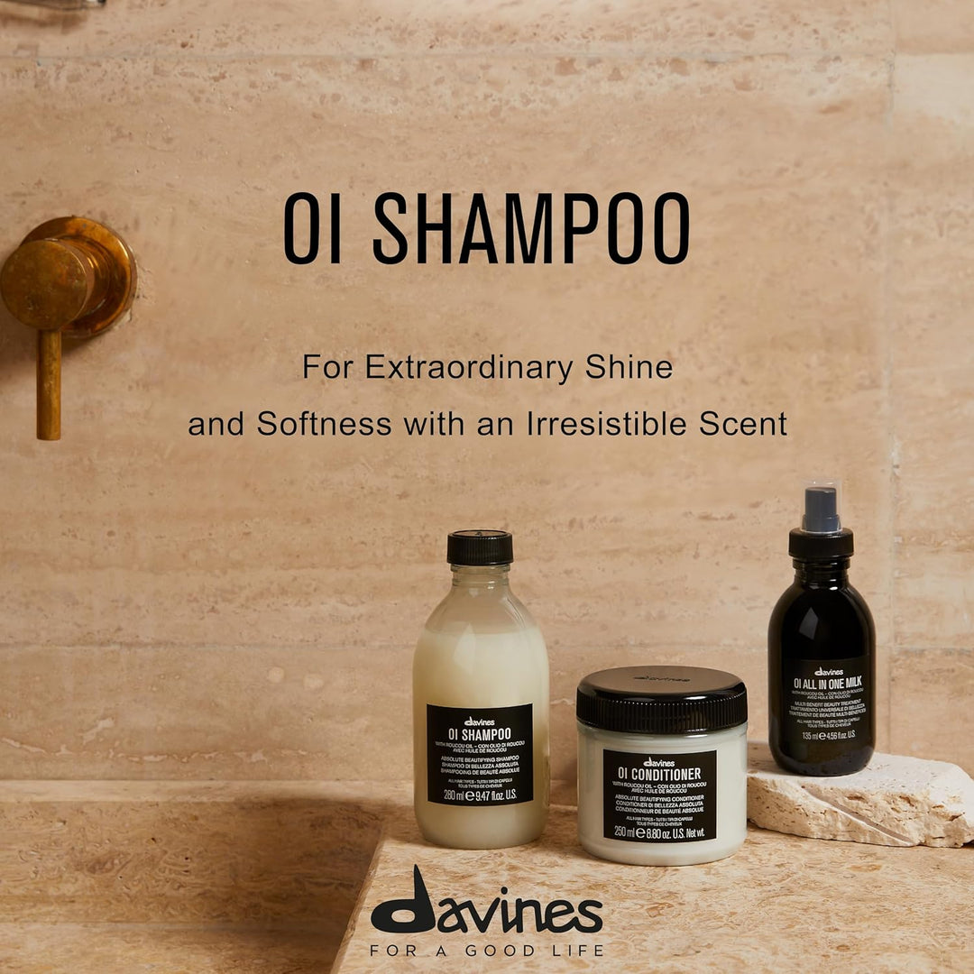 Davines OI Nourishing Shampoo for All Hair Types, Adds Silky-Smooth...