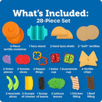 Learning Resources New Sprouts Taco Night - Comida de juguete de si...