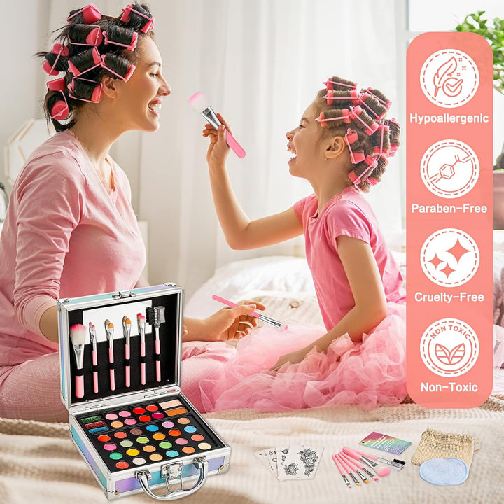 Anpro Kit de maquillaje todo en uno para niñas de 10 a 12 años con...