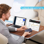 LXU Monitor extensor de pantalla portátil portátil de 14 pulgadas,...