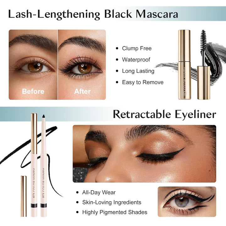 Kit de maquillaje todo en uno para niñas, kit de maquillaje para pr...