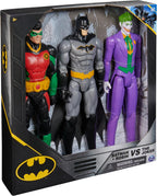 DC Comics Figuras de acción de Batman: Joker, Robin y el Hombre Murciélago de 12 pulgadas