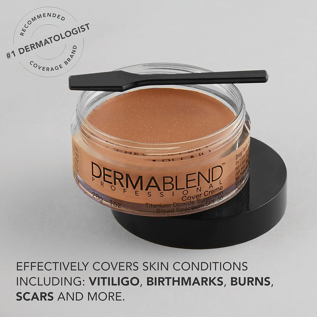 Dermablend Cover Crème - Base de maquillaje de cobertura completa,...