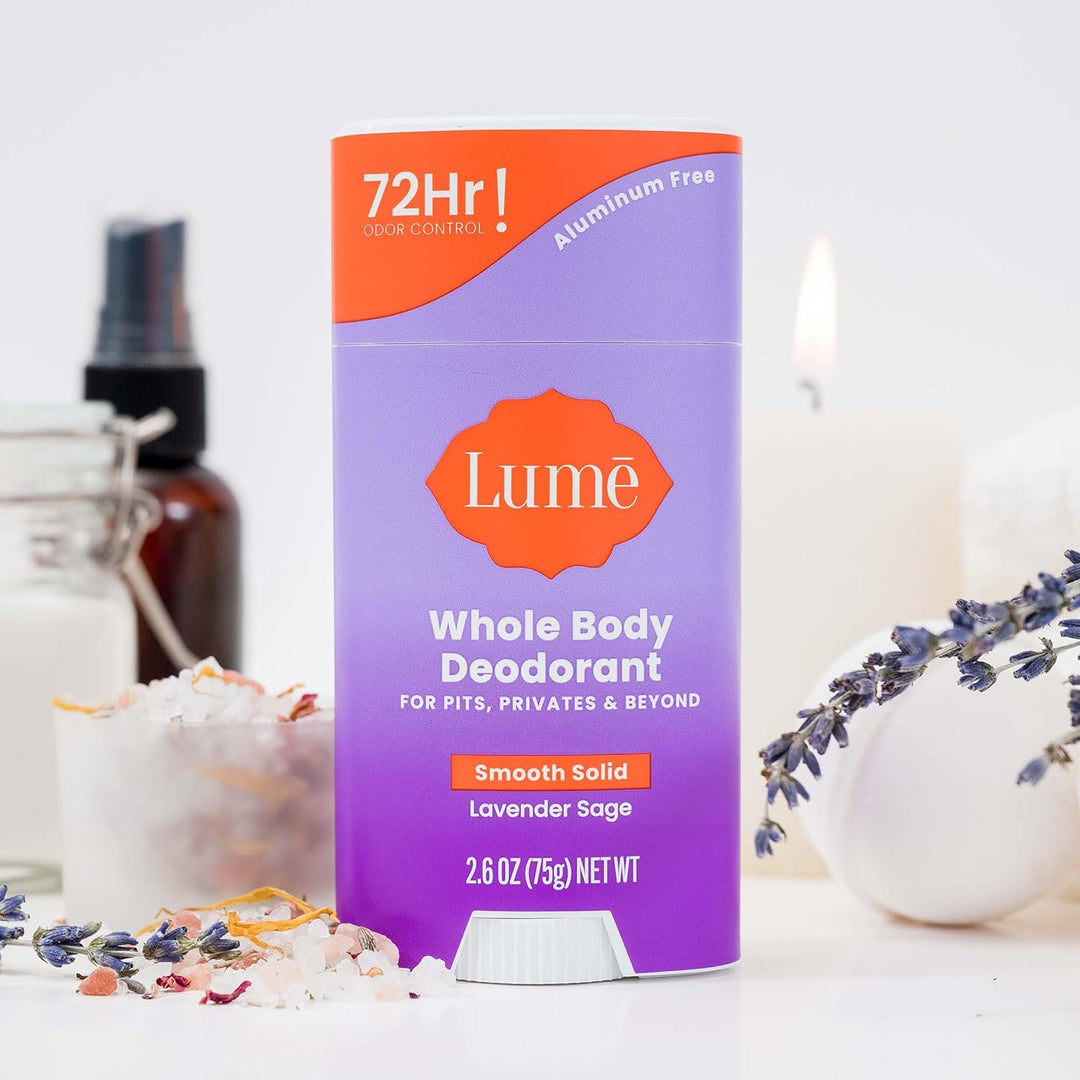 Lume Desodorante de Cuerpo Entero - Barra Sólida Suave - Control de...
