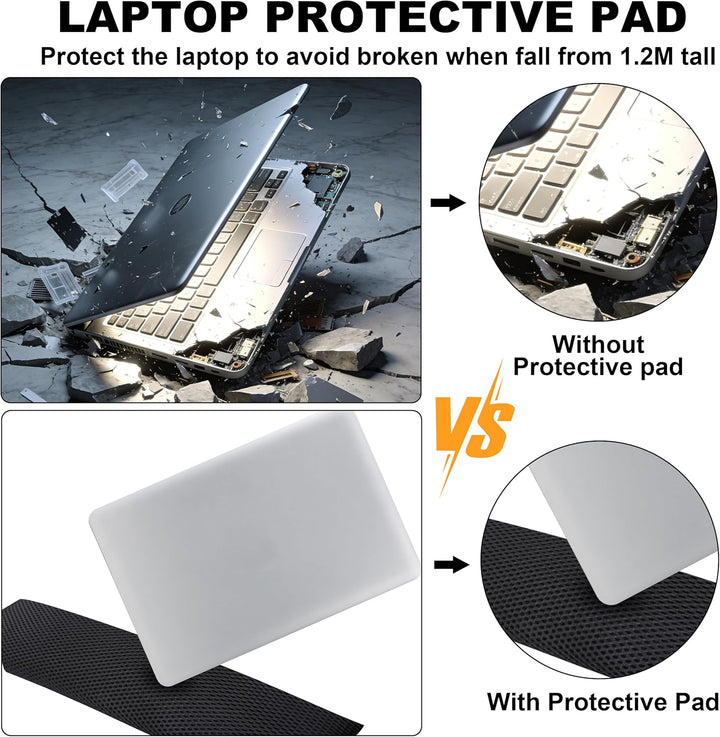 MOZETO Mochila para computadora portátil, 17 pulgadas de inspiració...