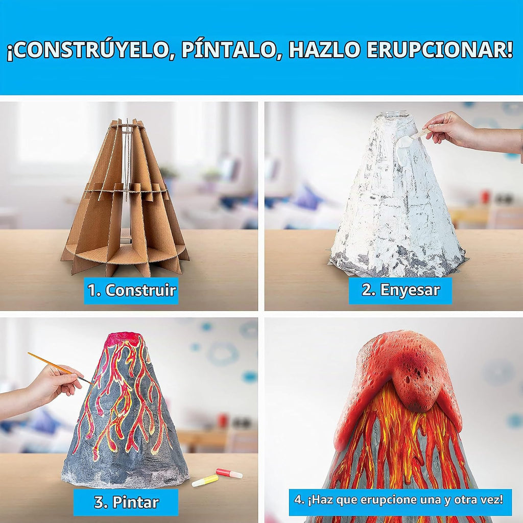 National Geographic Jumbo Volcano Science Kit para niños de 8 a 12 años