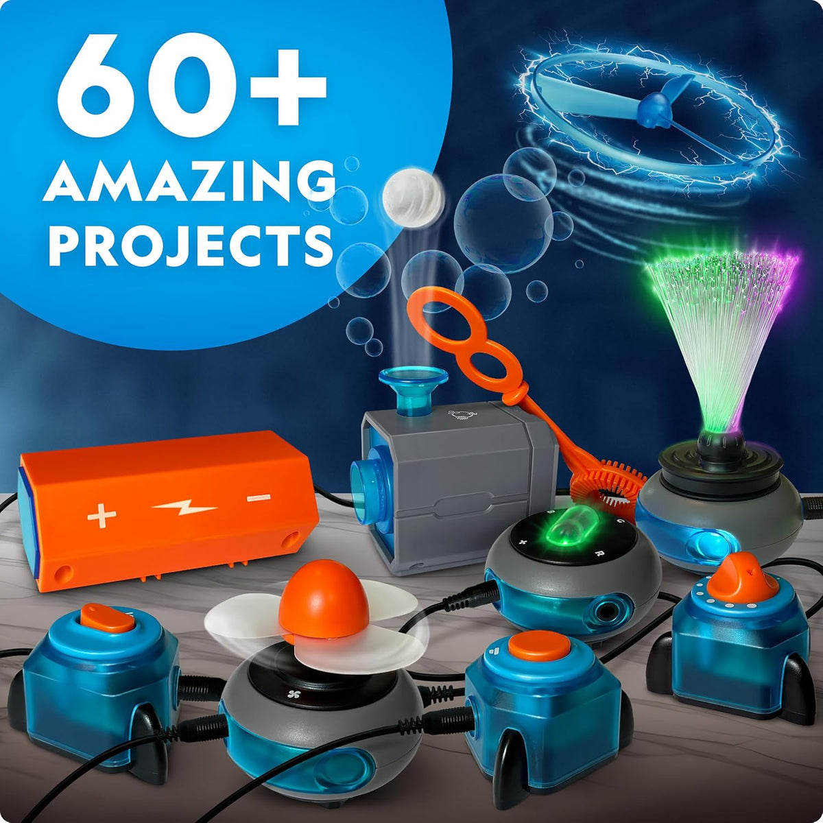 Kit de Circuitos National Geographic para Niños con 60 Proyectos para Edades 8-12