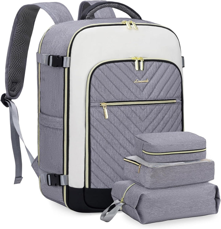LOVEVOOK Mochila de viaje grande, equipaje de mano para aviones, Mo...