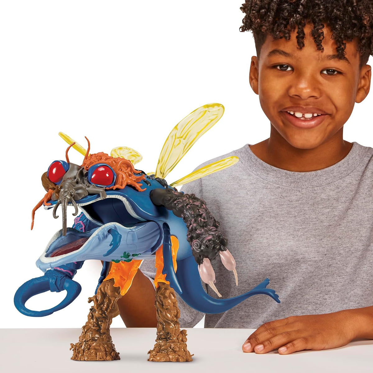 PlayMates Teenage Mutant Ninja Turtles: Mutant Mayhem Figuras de Juguete Megamutante Gigante de 25.4 cm