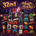 NEW TOYS Juego de trucos de magia para niños a partir de 6 años - Kit 32 en