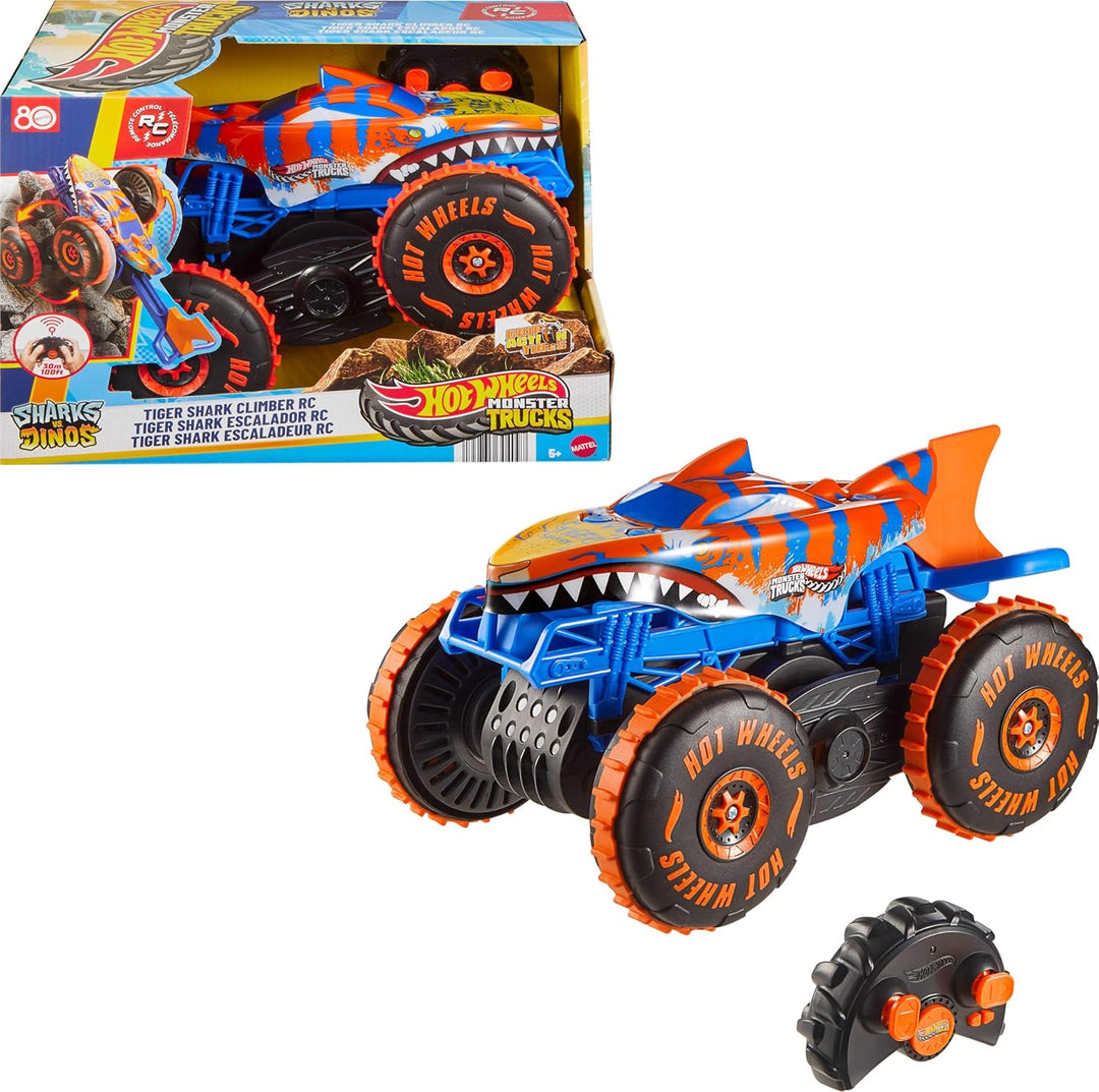 Hot Wheels Monster Trucks - Vehículo de juguete a control remoto, e...