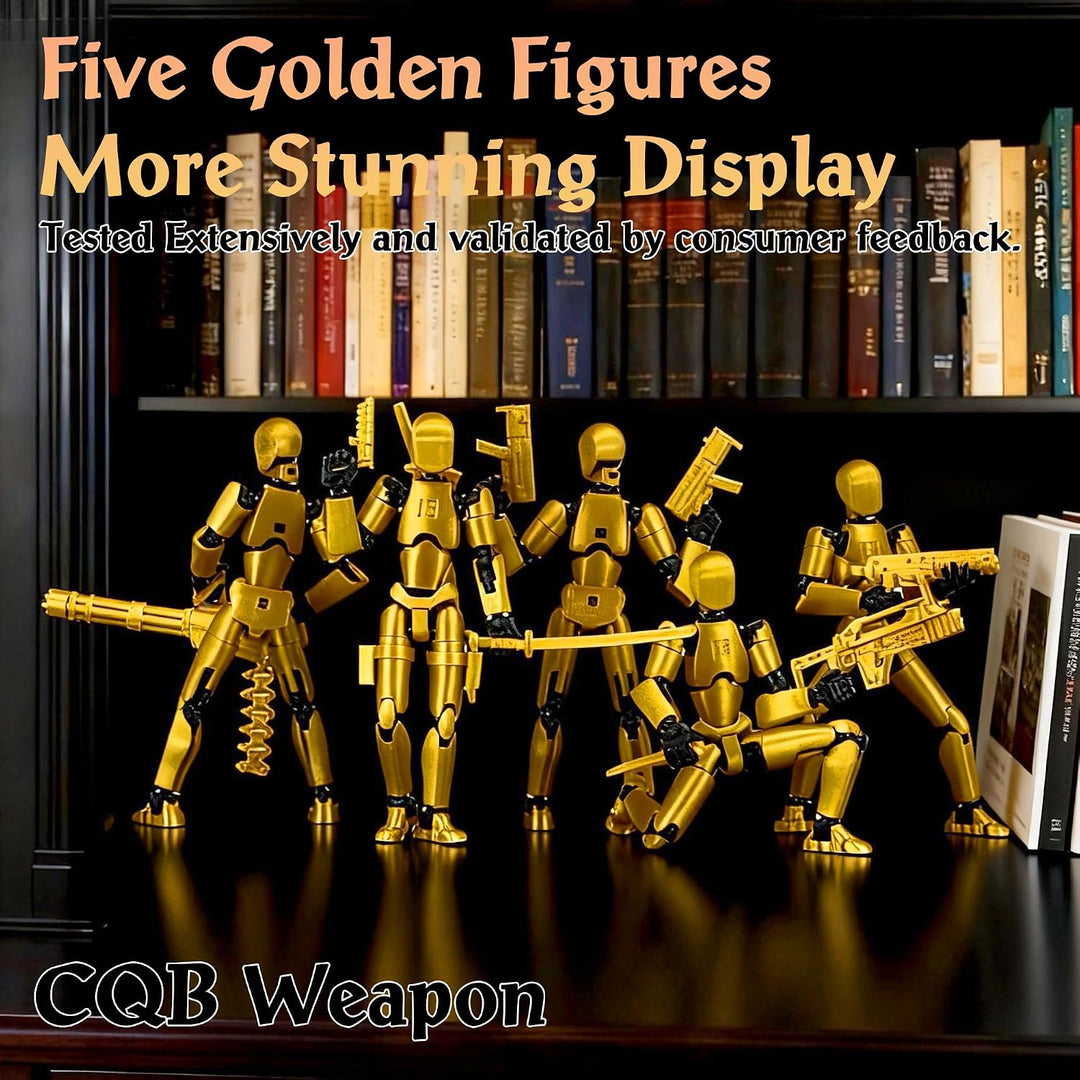 Set de Figura de Acción Gatling Gun T13 Titán 13【Ensamblado】, Figur...