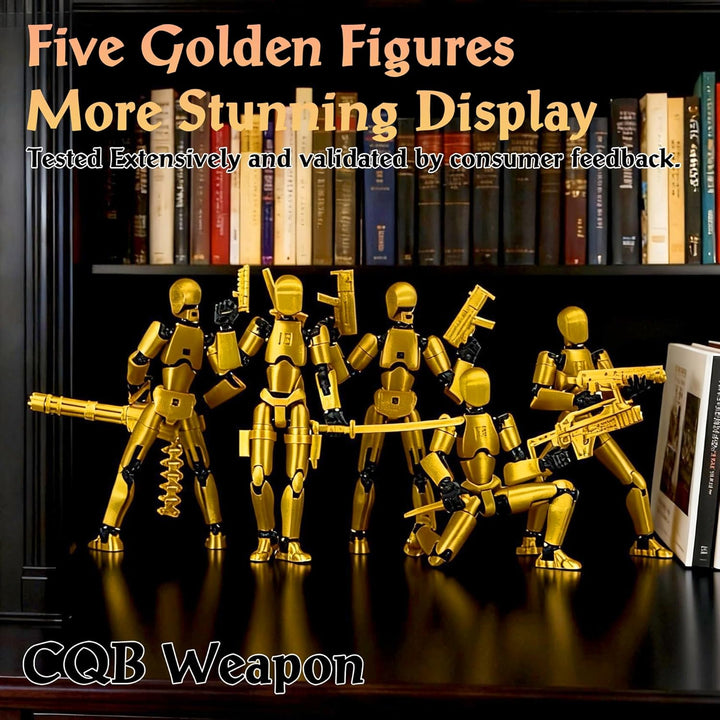 Set de Figura de Acción Gatling Gun T13 Titan 13【Ensamblado】, Figur...