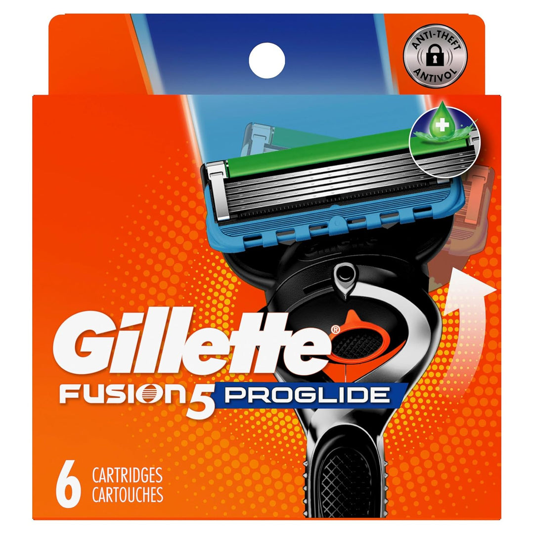 Gillette Fusion5 ProGlide - Cuchillas de afeitar para hombres, repu...