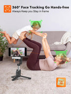 hohem iSteady Q Gimbal - Trípode para selfie stick 4 en 1 con seguimiento