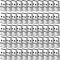 50 paquetes de adaptador USB A a USB transparente, convertidor de cargador USB C hembra a A macho compatible con Apple Watch Ultra iWatch 8 7, iPhone 16 15 14 13 Pro Max Plus, iPad 9 10 Air 5 Mini 6