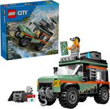 LEGO City Off-Road - Camión de montaña de juguete 4x4