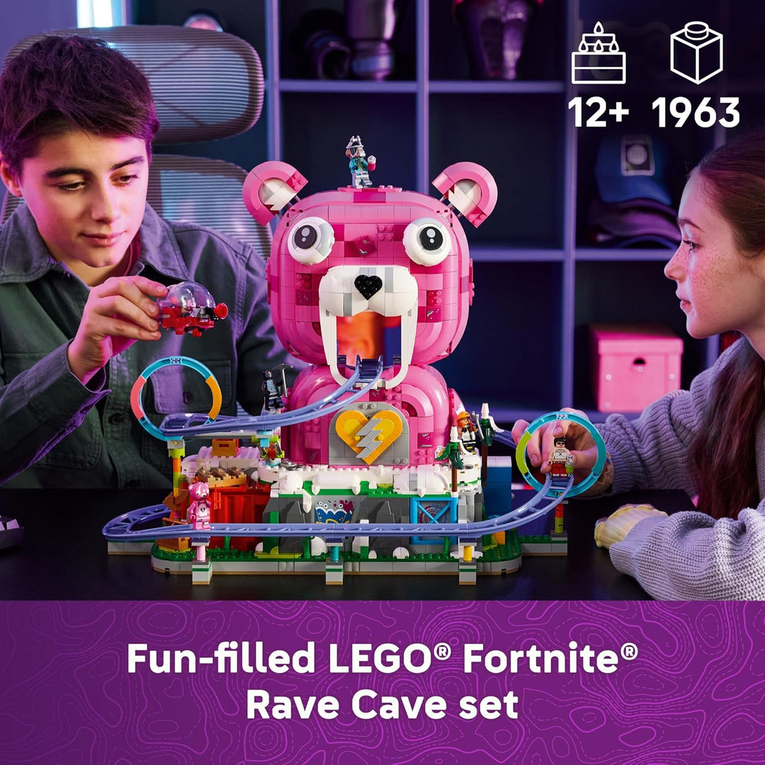 LEGO Fortnite Rave Cave - Juguete de construcción para niños y niña...
