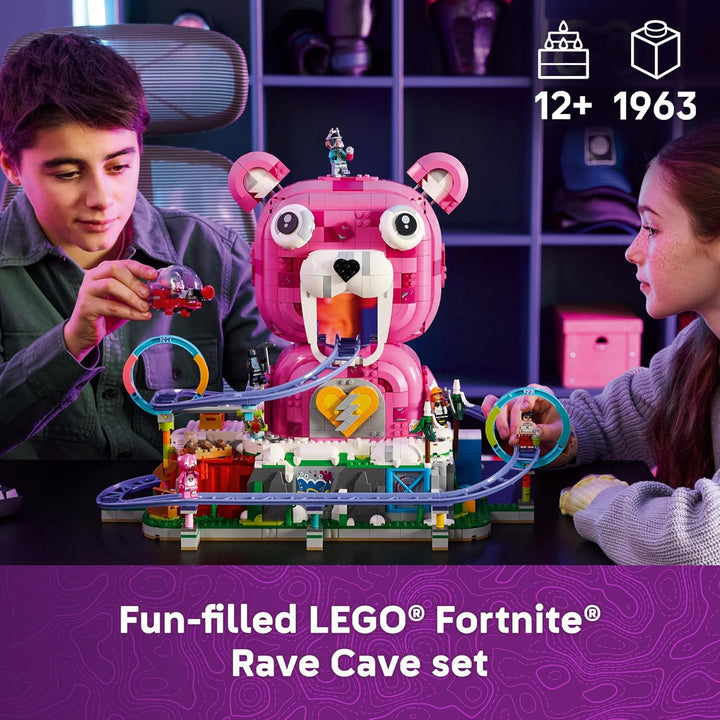 LEGO Fortnite Rave Cave - Juguete de construcción para niños y niña...