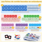 Joycat Azulejos magnéticos de clasificación de sonido, juego de conciencia