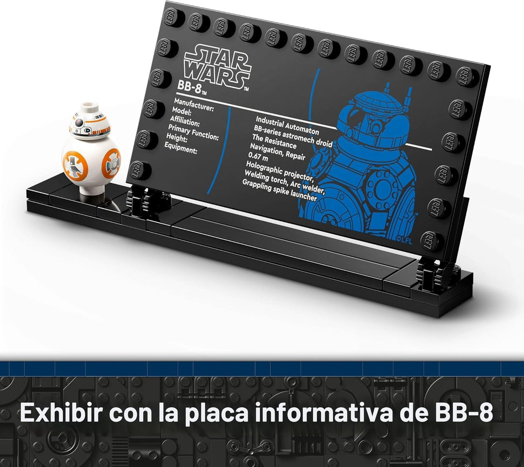 LEGO Star Wars BB-8 Astromech Droid Juguete de construcción para ni...