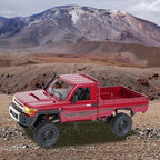 MN-82 RC Rock Crawler Coche Camioneta Toyota Escala 1/12, Camión de Control Remoto Todoterreno 4WD 2.4GHz, Modos de 2 Velocidades, 2×1200mAh Baterías, Oruga Todo Terreno para Adultos Niños Interior