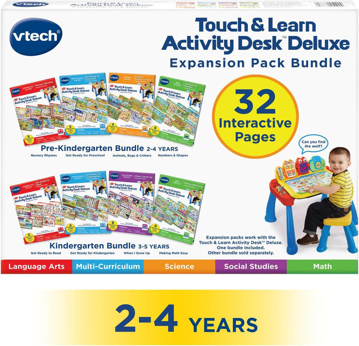 Actividad para ordenador 4-en-1 VTech Touch and Learn Deluxe Presch...