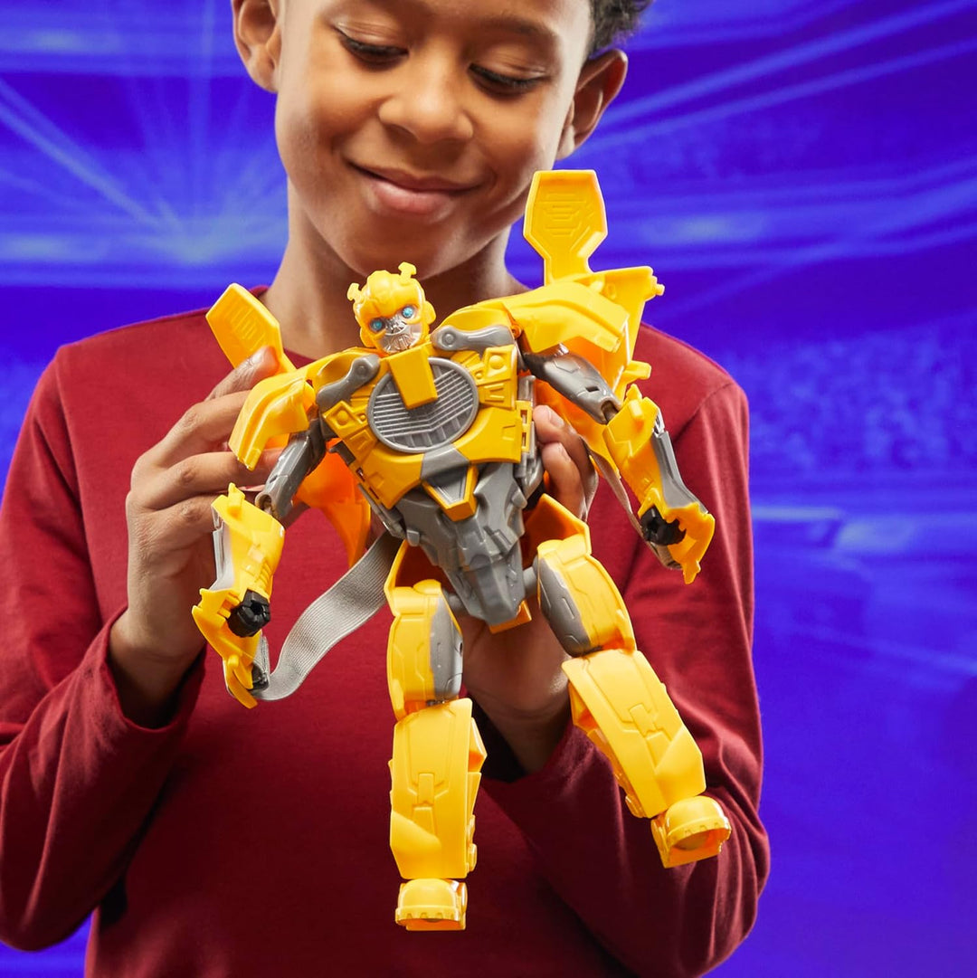 Transformers One 2 en 1 Bumblebee B-127 - Figura de acción de robot...