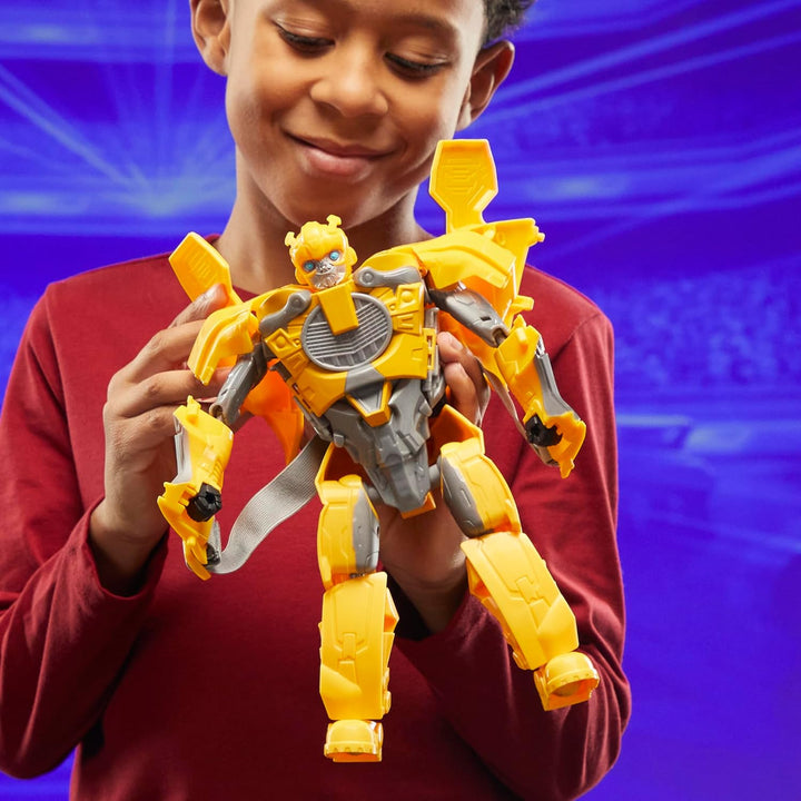 Transformers One 2 en 1 Bumblebee B-127 - Figura de acción de robot...