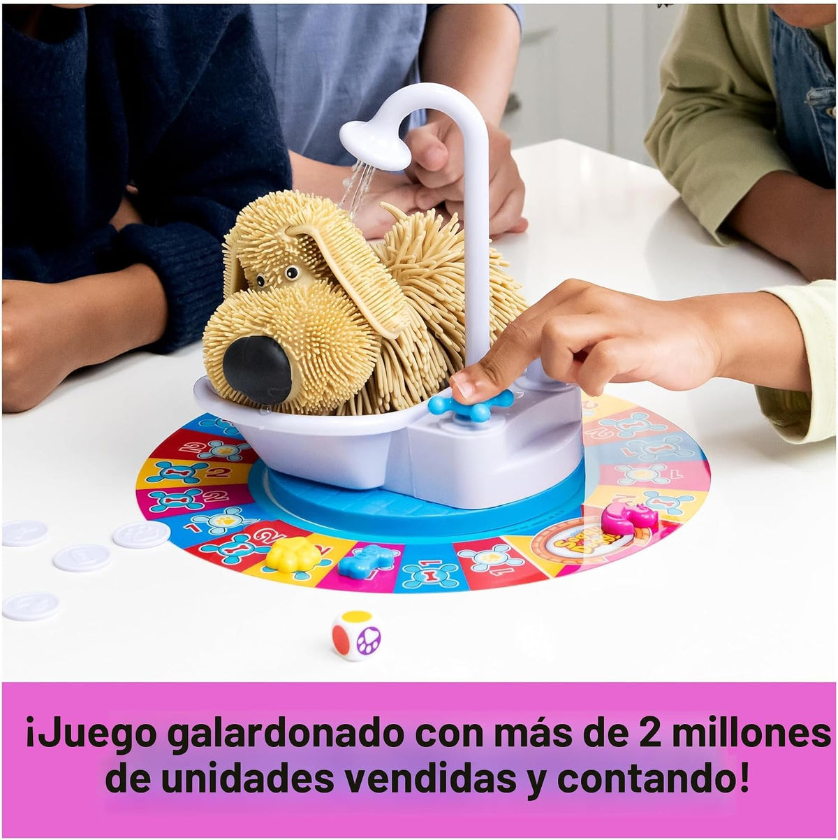 Spin Master Games Soggy Doggy - Juego interactivo para niños de perro