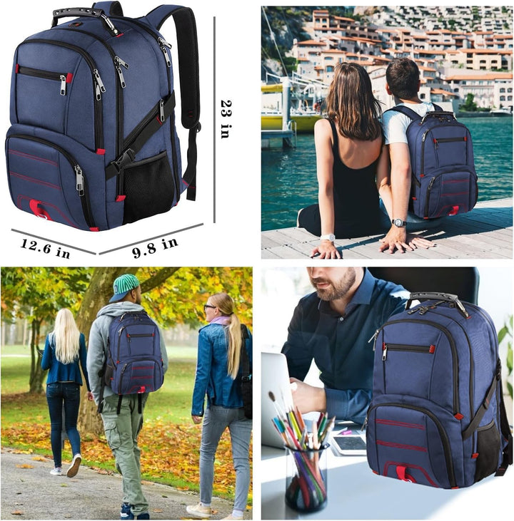 LTINVECK - Mochila para laptop de viaje, mochila extra grande para...