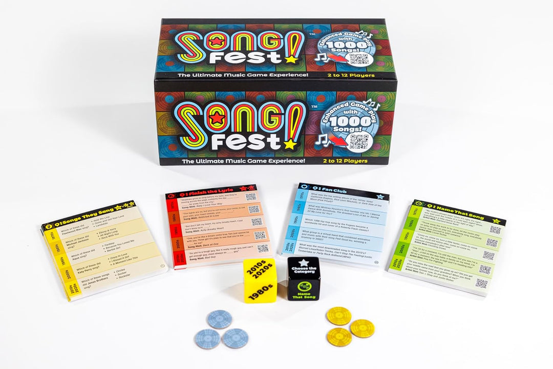 ¡SongFest! El nuevo juego de trivia musical | 1000 preguntas, 4 cat...