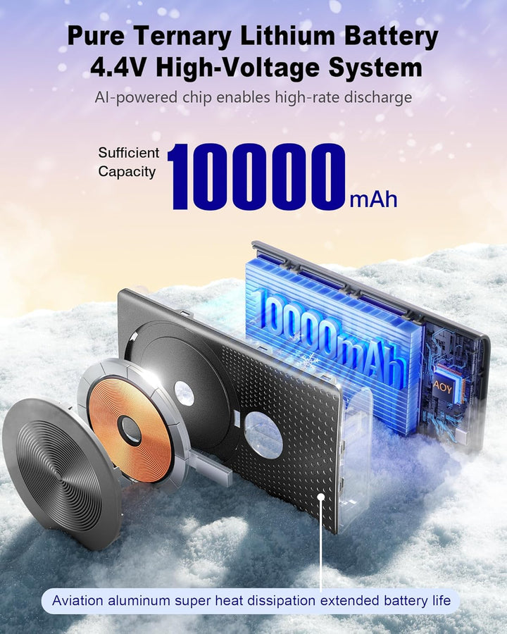 Kesguar Lavadoras magnéticas de tamaño completo, 10000mAh - 22.5W P...
