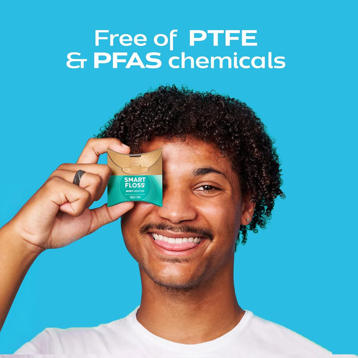 drTung's Smart Floss Mint para dientes \u2013 Hilo dental expan...