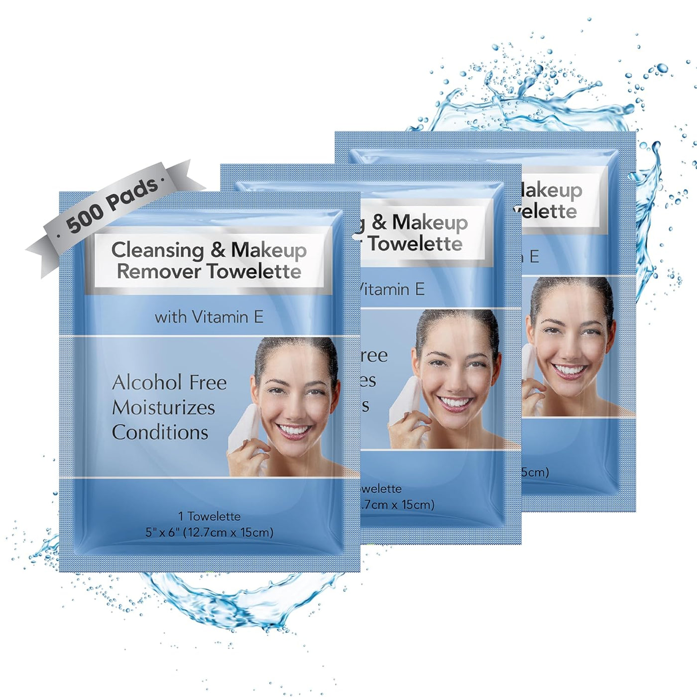 Diamond Wipes Toallitas desmaquillantes limpiadoras e impermeables...