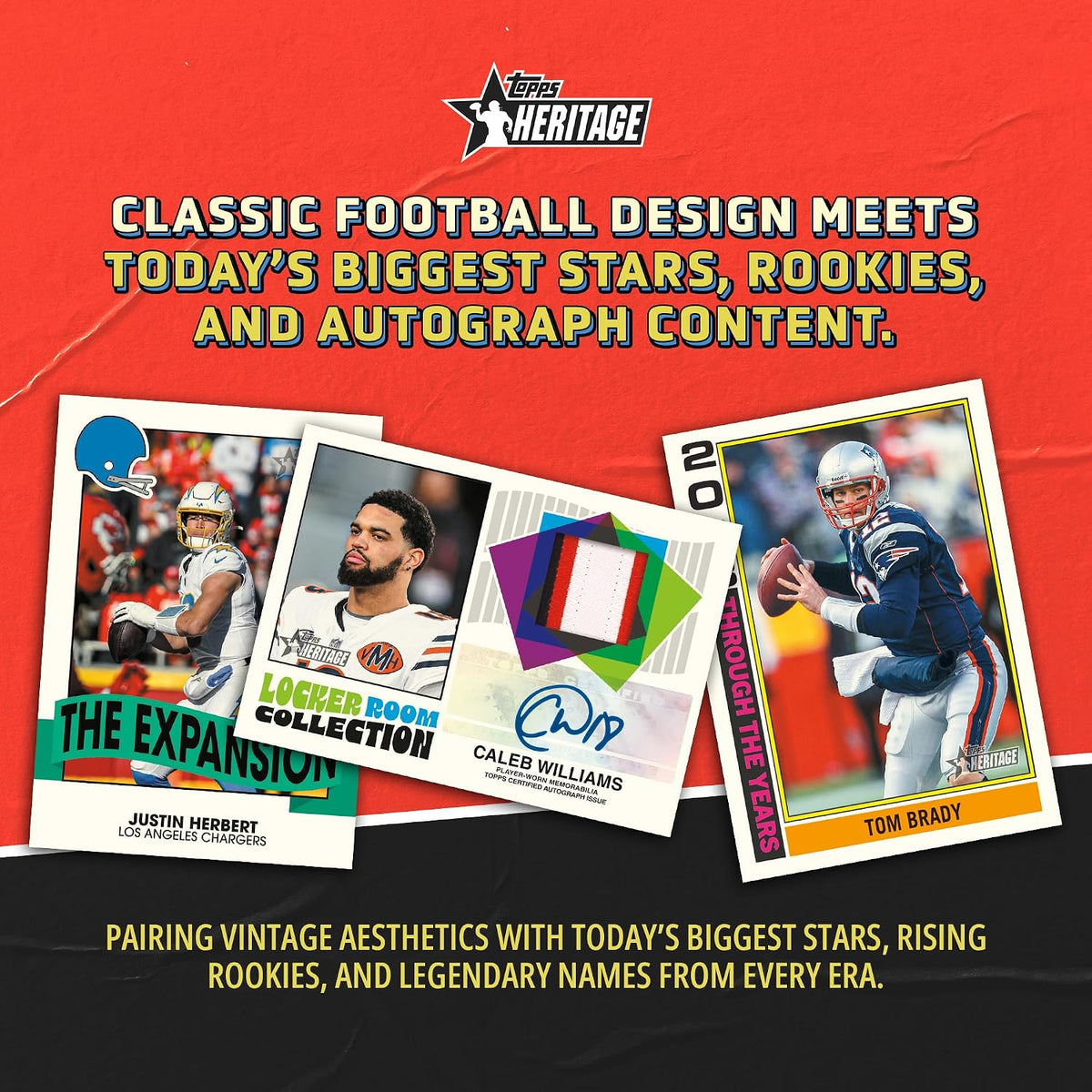 Topps Heritage Football 2026 - Sellado de fábrica, caja de valor