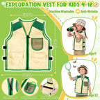 Meaicezli Kit de explorador para niños con receptor de insectos para