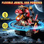 5 en 1 Kit de Robótica STEM para Niños, Control Remoto y App, 896 Pcs
