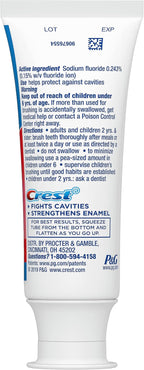 Crest Pasta de dientes con flúor para protección de caries