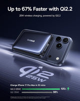 Baseus Picogo Qi2.2 25W Magsafe Cargador Portátil Power Bank 10000m...