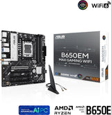 ASUS B650EM MAX Gaming WiFi AMD B650 mATX placa base, DDR5, PCIe 5....